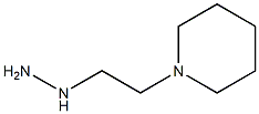 1-(2-hydrazinoethyl)piperidine Structure