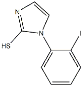1-(2-iodophenyl)-1H-imidazole-2-thiol 结构式