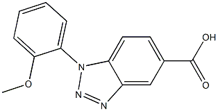 1-(2-methoxyphenyl)-1H-1,2,3-benzotriazole-5-carboxylic acid|