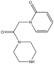 1-(2-oxo-2-piperazin-1-ylethyl)pyridin-2(1H)-one,,结构式