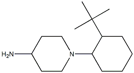 1-(2-tert-butylcyclohexyl)piperidin-4-amine Structure
