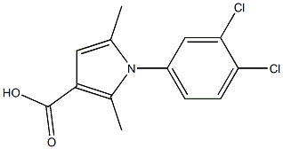 1-(3,4-dichlorophenyl)-2,5-dimethyl-1H-pyrrole-3-carboxylic acid
