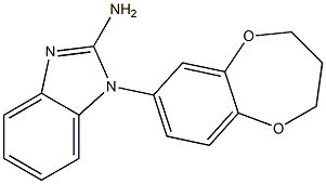 1-(3,4-dihydro-2H-1,5-benzodioxepin-7-yl)-1H-1,3-benzodiazol-2-amine