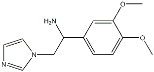 1-(3,4-dimethoxyphenyl)-2-(1H-imidazol-1-yl)ethanamine