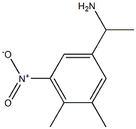 1-(3,4-dimethyl-5-nitrophenyl)ethan-1-amine Structure