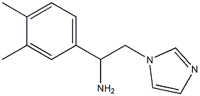 1-(3,4-dimethylphenyl)-2-(1H-imidazol-1-yl)ethan-1-amine