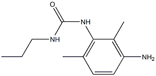 1-(3-amino-2,6-dimethylphenyl)-3-propylurea Structure