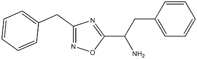 1-(3-benzyl-1,2,4-oxadiazol-5-yl)-2-phenylethan-1-amine