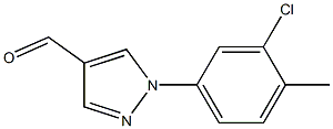 1-(3-chloro-4-methylphenyl)-1H-pyrazole-4-carbaldehyde|