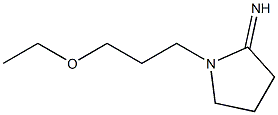  1-(3-ethoxypropyl)pyrrolidin-2-imine