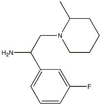 1-(3-fluorophenyl)-2-(2-methylpiperidin-1-yl)ethan-1-amine