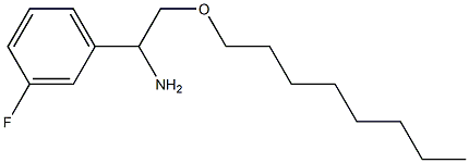 1-(3-fluorophenyl)-2-(octyloxy)ethan-1-amine