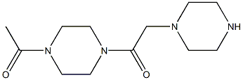 1-(4-acetylpiperazin-1-yl)-2-(piperazin-1-yl)ethan-1-one