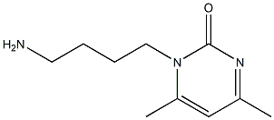 1-(4-aminobutyl)-4,6-dimethyl-1,2-dihydropyrimidin-2-one