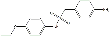 1-(4-aminophenyl)-N-(4-ethoxyphenyl)methanesulfonamide