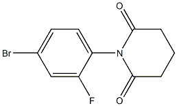 1-(4-bromo-2-fluorophenyl)piperidine-2,6-dione|