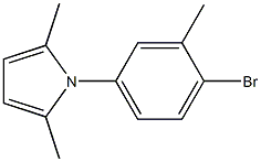 1-(4-bromo-3-methylphenyl)-2,5-dimethyl-1H-pyrrole