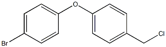 1-(4-bromophenoxy)-4-(chloromethyl)benzene Structure