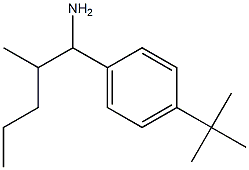 1-(4-tert-butylphenyl)-2-methylpentan-1-amine Structure