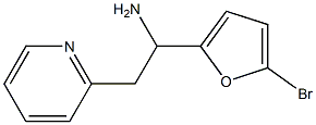 1-(5-bromofuran-2-yl)-2-(pyridin-2-yl)ethan-1-amine