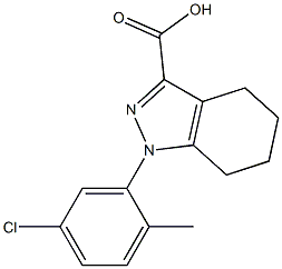  1-(5-chloro-2-methylphenyl)-4,5,6,7-tetrahydro-1H-indazole-3-carboxylic acid