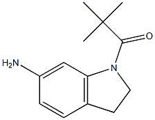 1-(6-amino-2,3-dihydro-1H-indol-1-yl)-2,2-dimethylpropan-1-one