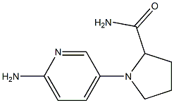 1-(6-aminopyridin-3-yl)pyrrolidine-2-carboxamide