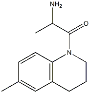 1-(6-methyl-3,4-dihydroquinolin-1(2H)-yl)-1-oxopropan-2-amine,,结构式