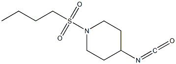 1-(butylsulfonyl)-4-isocyanatopiperidine Structure