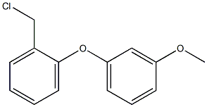 1-(chloromethyl)-2-(3-methoxyphenoxy)benzene