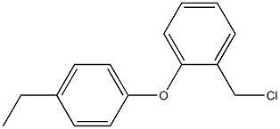 1-(chloromethyl)-2-(4-ethylphenoxy)benzene Structure