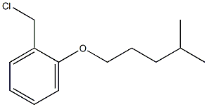 1-(chloromethyl)-2-[(4-methylpentyl)oxy]benzene 结构式