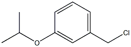 1-(chloromethyl)-3-(propan-2-yloxy)benzene 化学構造式