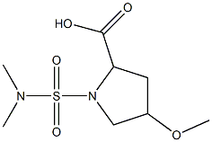 1-(dimethylsulfamoyl)-4-methoxypyrrolidine-2-carboxylic acid