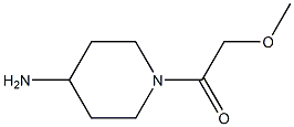 1-(methoxyacetyl)piperidin-4-amine Struktur