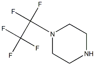 1-(pentafluoroethyl)piperazine Structure