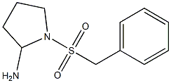 1-(phenylmethane)sulfonylpyrrolidin-2-amine 化学構造式