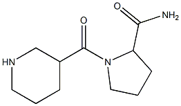 1-(piperidin-3-ylcarbonyl)pyrrolidine-2-carboxamide,,结构式