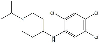 1-(propan-2-yl)-N-(2,4,5-trichlorophenyl)piperidin-4-amine Structure