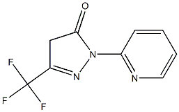 1-(pyridin-2-yl)-3-(trifluoromethyl)-4,5-dihydro-1H-pyrazol-5-one|