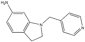 1-(pyridin-4-ylmethyl)-2,3-dihydro-1H-indol-6-amine