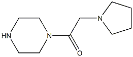 1-(pyrrolidin-1-ylacetyl)piperazine