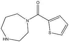 1-(thien-2-ylcarbonyl)-1,4-diazepane Struktur