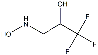 1,1,1-trifluoro-3-(hydroxyamino)propan-2-ol,,结构式