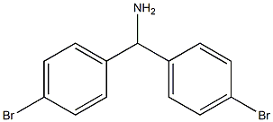 1,1-bis(4-bromophenyl)methanamine,,结构式