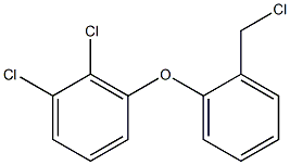 1,2-dichloro-3-[2-(chloromethyl)phenoxy]benzene