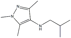 1,3,5-trimethyl-N-(2-methylpropyl)-1H-pyrazol-4-amine
