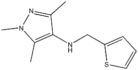 1,3,5-trimethyl-N-(thiophen-2-ylmethyl)-1H-pyrazol-4-amine