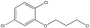 1,4-dichloro-2-(3-chloropropoxy)benzene Structure