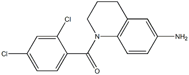 1-[(2,4-dichlorophenyl)carbonyl]-1,2,3,4-tetrahydroquinolin-6-amine Structure